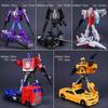 New Transformation Toys Predaking Action Figure Devastator Robot Car Engineering Vehicle Excavator Model Kids Gift IN NO BOX 5 1 Poseable Articulated