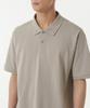 Musinsa Standard [Cooltandard] Relaxed Fit Pique Polo Shirt [Grayish Beige]