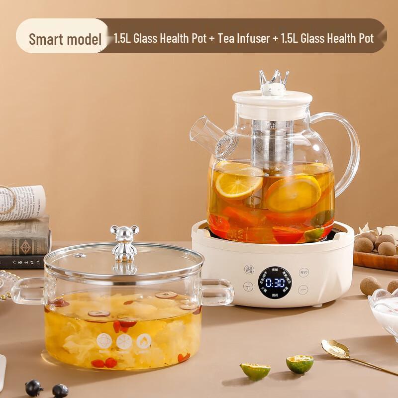 Yi Nuo Shi Smart Multi-functional Glass Health Pot 1.5L