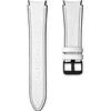 Lederarmband für Samsung Galaxy Watch 4/5/6/7/FE 40/42/43/44/45/46/47mm, Weiß