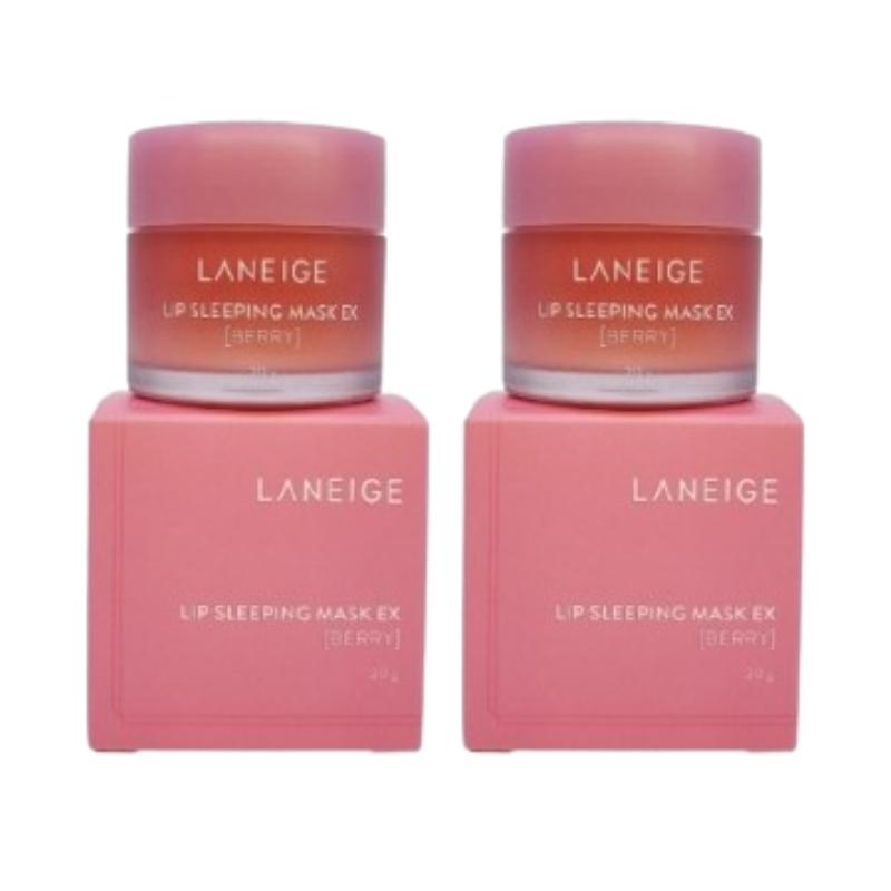 LANEIGE Masque de nuit pour les lèvres EX 20 g x 1 - Parfum baies | Soin hydratant intense pour des lèvres douces et lisses | Essentiels K-Beauty