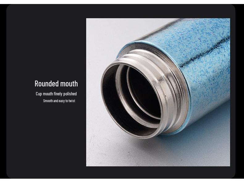 Antibakterieller Titan-Isolierbecher mit Tee-Sieb, Geschenkbox - Tragbar, hochwertiges Geschäftsgeschenk für Männer und Frauen