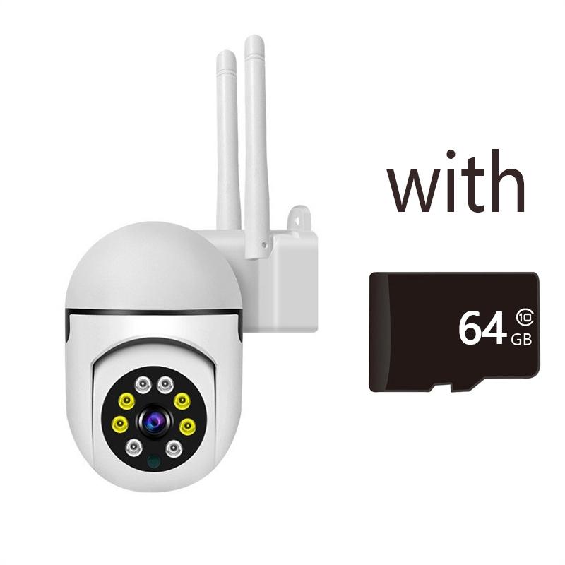 5Ghz&2.4Ghz WiFi Surveillance True 300W 3MP Security Camera 8 LEDS 4X Digital Zoom Automatic Human Tracking Wireless IP Cam Full Color EU CCTV Camera