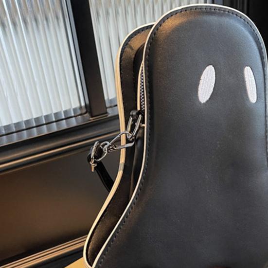 Ghost Crossbody Bag Waterproof Shoulder Bag Crossbody Purse with Adjustable Strap for Women Men Halloween Daily Outings