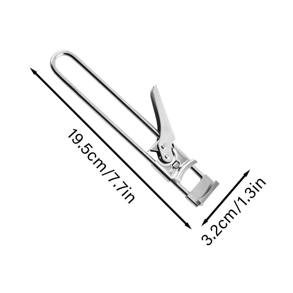 Adjustable Multi-Function Bottle Opener Stainless Steel Lids Off Jar Opener Screw Can Opener Wine Opener Kitchen Accessories