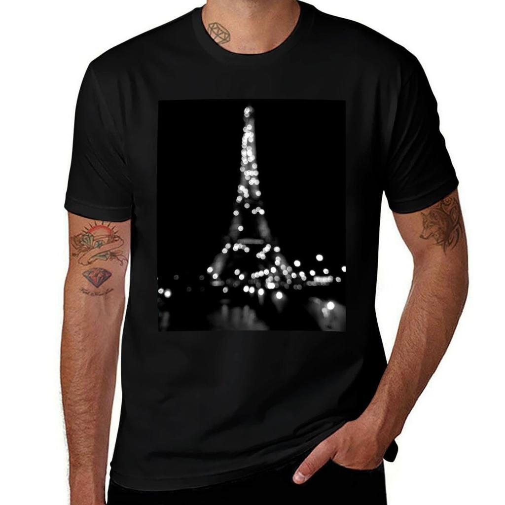 Blurry Night TShirt Outdoor Activity Sports TShirt