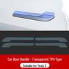 Carbon Fiber Door Handle Stickers for Tesla Model 3/Y: Scratch-Resistant Decorative Accessory