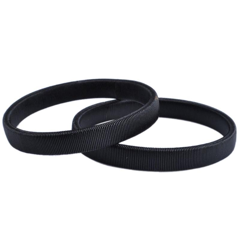 1/2 PZ Fascia Elastica per Braccio da Uomo Unisex Porta Maniche Elastiche per Camicia Elastico Estensibile Metallo Ghette per Maniche Accessorio Abbigliamento