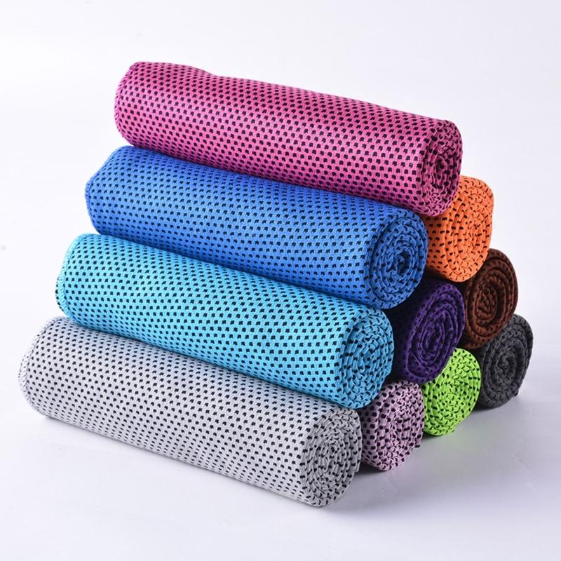 Outdoor Cooling Towel Sports Towel Quick Dry Lightweight 30x80cm Sun Protections for Gym Swim Physical Exercise