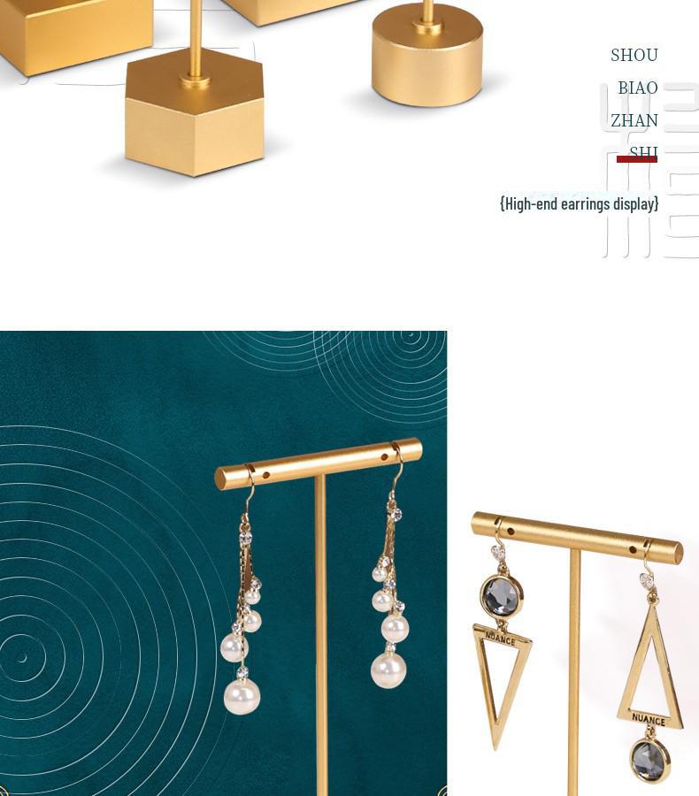 Zhongmeida Creative Metal Earring Display and Storage Rack