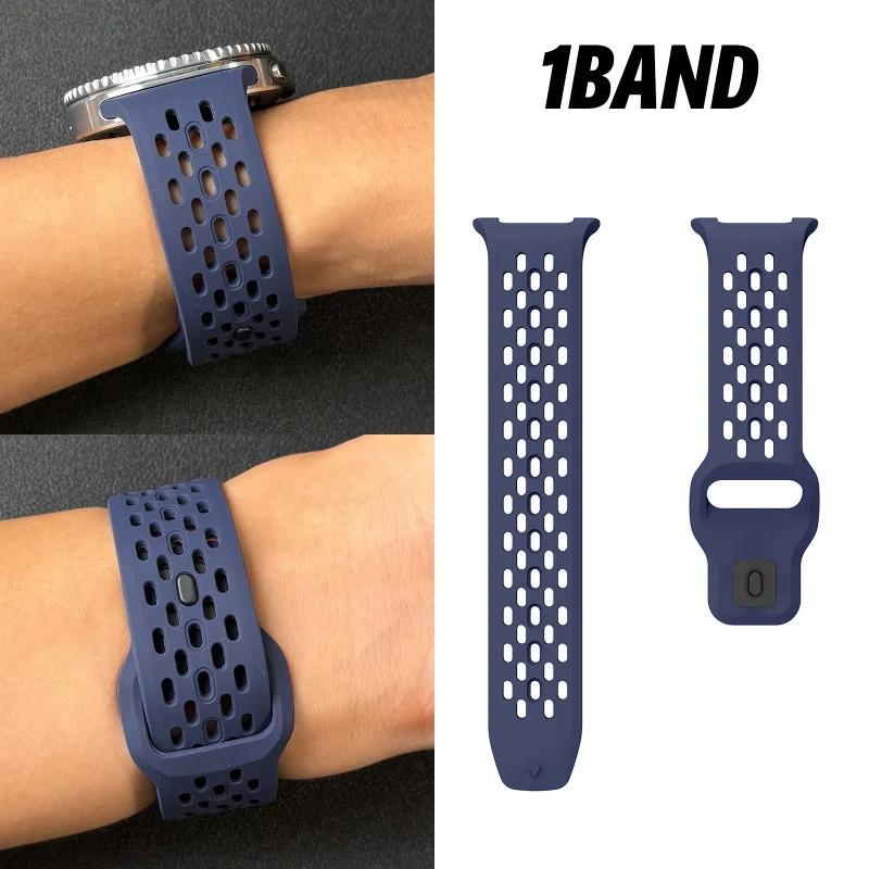 BUSKOZ Silicone straps for Samsung Galaxy Watch 8 Strap 40/44mm Sport Bracelet correa Watch 8classic 46mm wristband Accessories