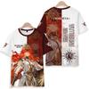 Games Wuthering Waves Galbrenr 3D Print T-Shirts Streetwear Men Fashion Oversized O-Neck Short Sleeved