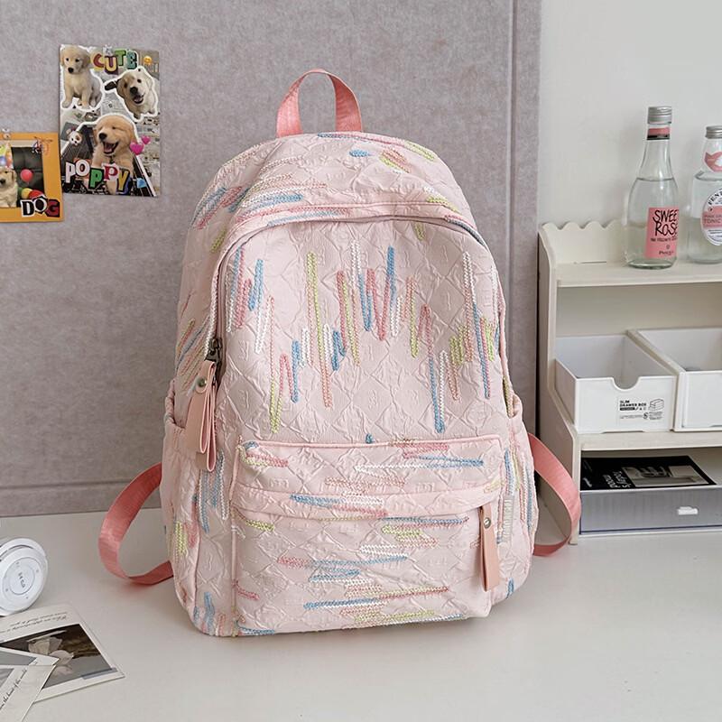 MDNG Harajuku Embroidered Student Backpack
