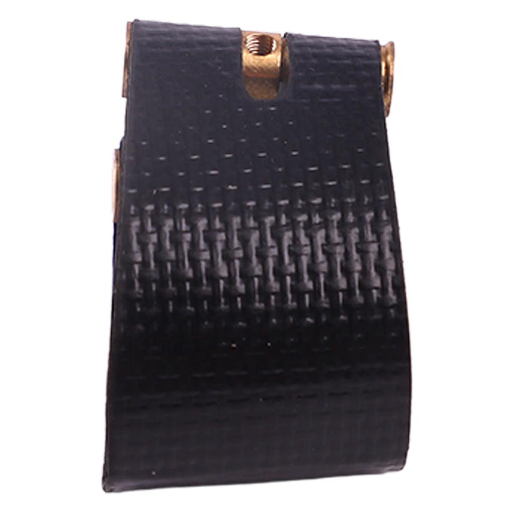 Saxophone Ligature Fastener Adjustable Screw Uniform Sound Sax Ligature Replacement Black Tenor