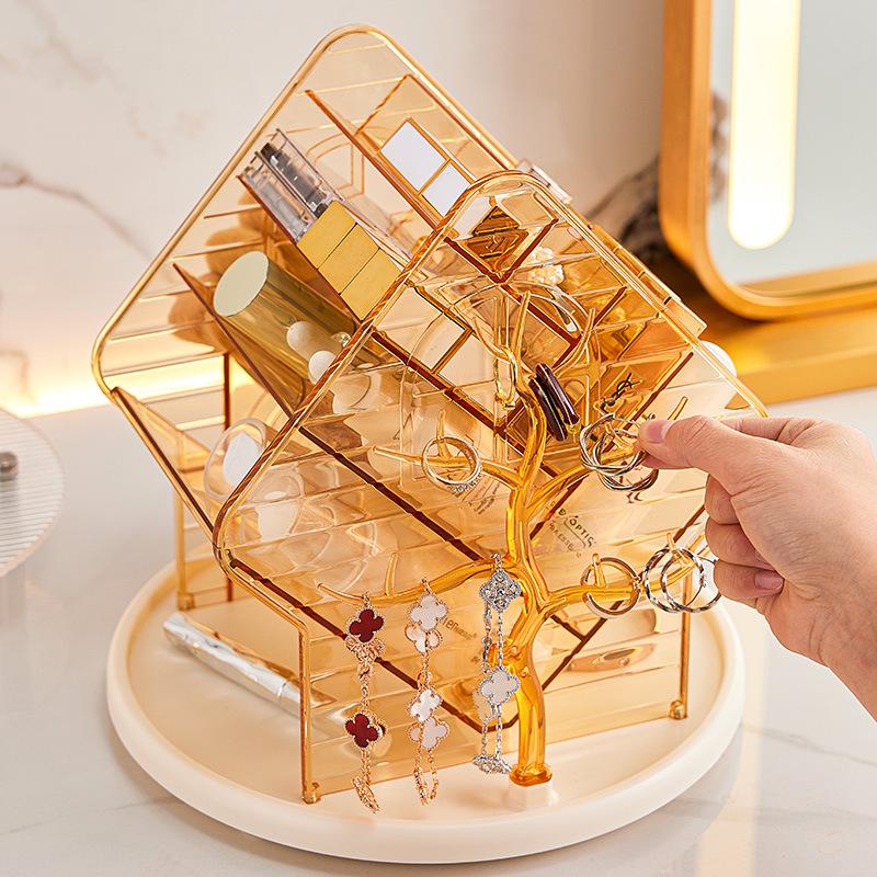 High-End Multi-Layer Makeup and Skincare Organizer