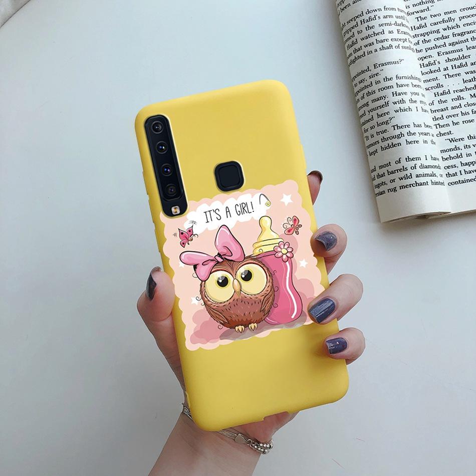 Flower Phone Case For Samsung A9 2018 A920 SM-A920F Back Cover Silicone Painted Soft Fundas for Samsung Galaxy A9 A 9 2018 Cases