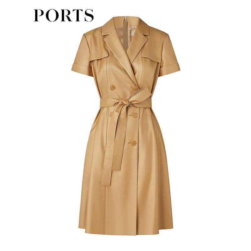 Ports Women's V-Neck Short Sleeve Dress LD8D248PWP061