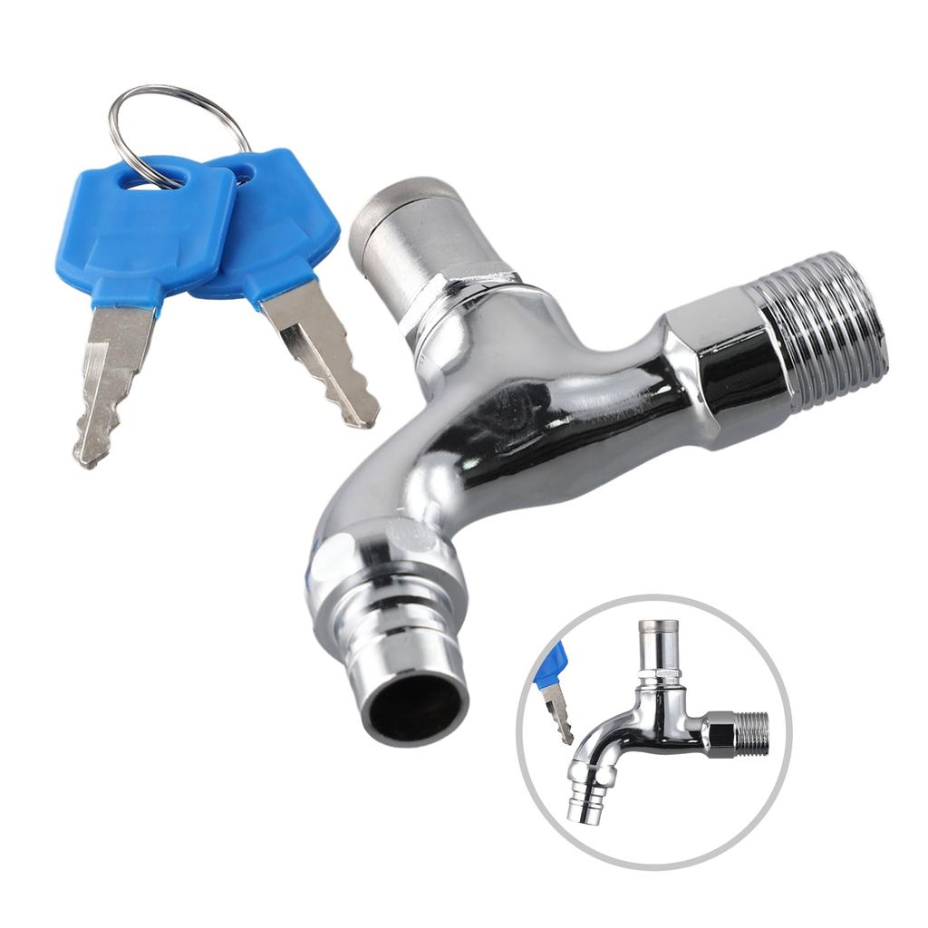 Faucet Outdoor Faucet Wateringm 1/2 \"male Thread Car Wash Home Mop Sink Laundry Water Metal Alloy Pools With Water
