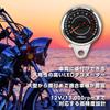 Electric Autogauge Universal LED Custom Part with Backlight Tachometer, Motorcycle/Bike [Used]