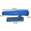 Compact Steaming Ironing Set: Round Stool, Board, Arm, Sleeve, Cage.
