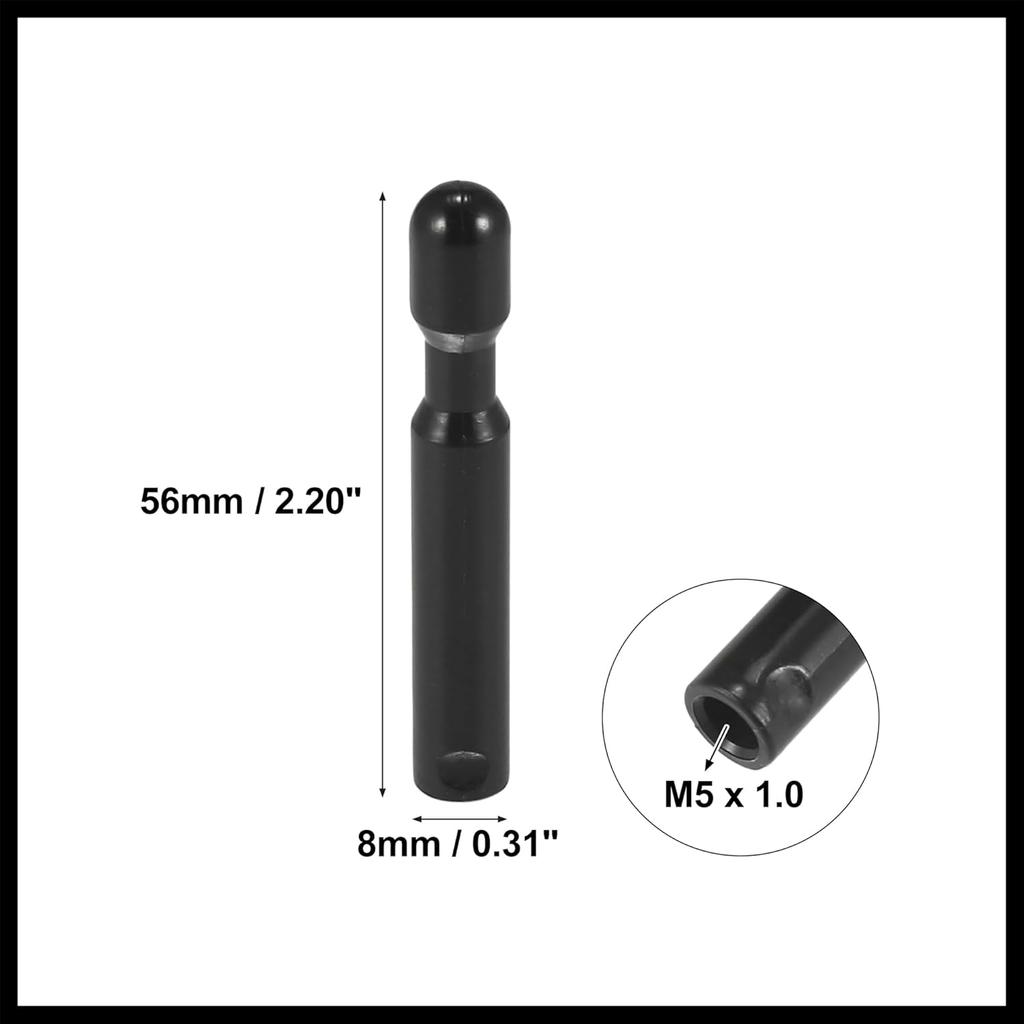 2pcs Car Door Lock Knobs Interior Door Lock Knob Pull Pins FODZ-5421850-A for Ford Explorer F-150 Durable Material