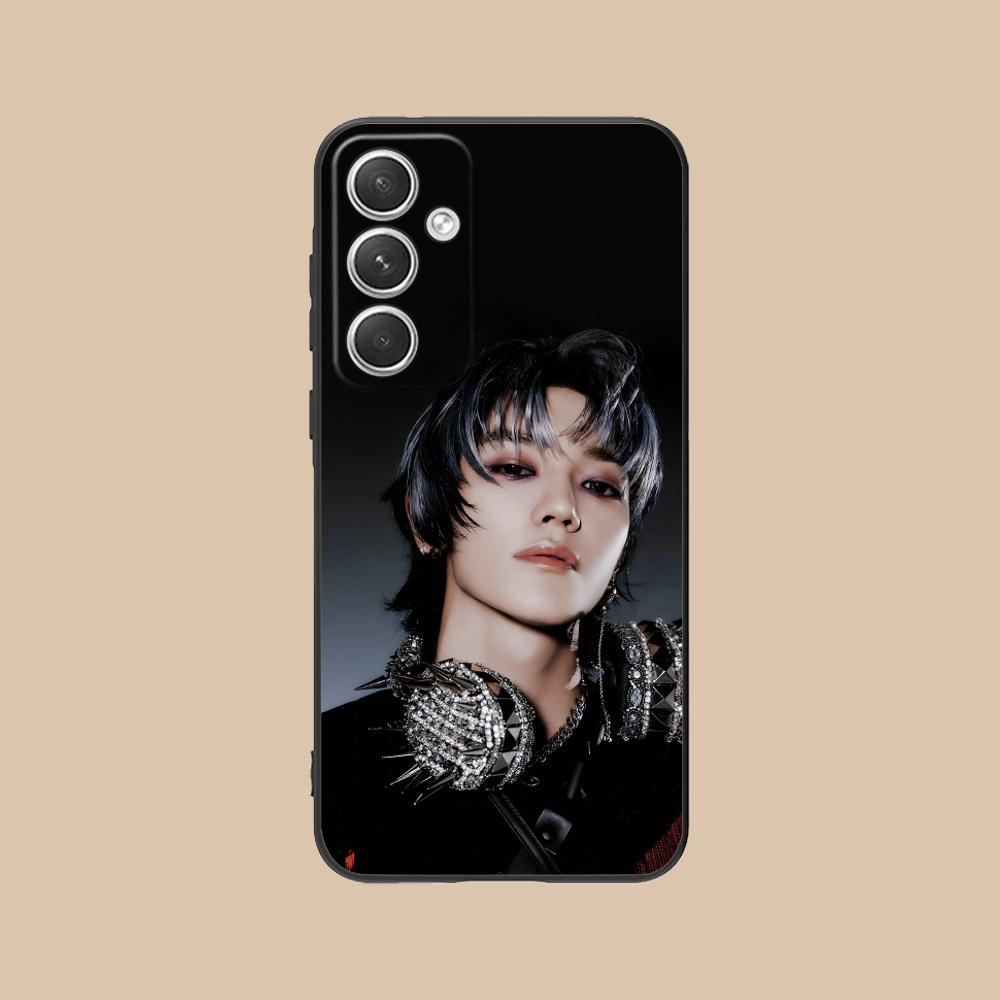 KPOP Taeyong Mobile Phone Case for Samsung Galaxy S25 S24 S23 S22 S21 S20 Note20 Plus FE Ultra Colour Cover Cover Pretty