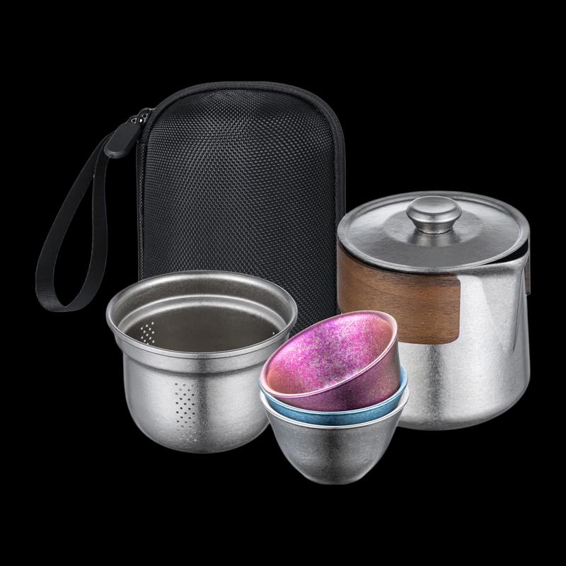 Debo Youtu Titanium Tea Infuser Bottle DEP-DS578