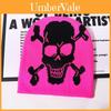 Bonnet tricoté à motif de crâne avec chaleur pour streetwear et Halloween hiver