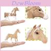 Conjunto Modelo Pvc Appaloosa Selvagem com Figuras Equinas Estáticas para Brincadeira Educacional Infantil