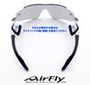 Sportsonnenbrille SCHWARZ MATT mit abnehmbarem Schweißband vorne neue Seitenblenden Nasenpolsterlos AF-305 C-3 Bügel, Polster, Glas, Unisex.
