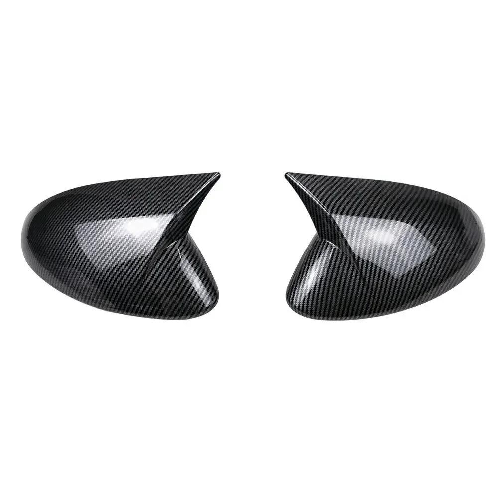For Alfa Romeo Stelvio 2017 2018      Car Rearview Side Mirror Cover Wing Cap Exterior Door Shell Trim