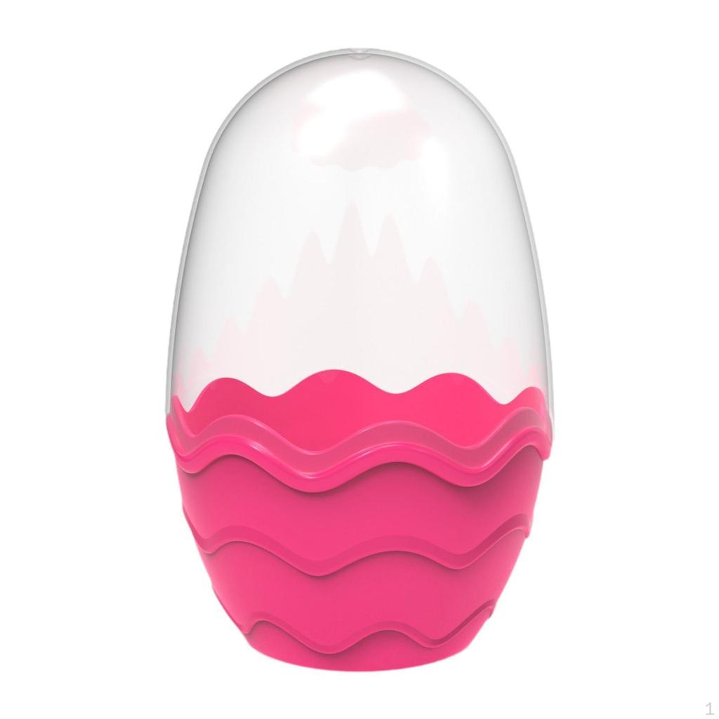 Fillable Easter Egg Basket Fillers Portable Toys Shaped Container Eggshell for Candy