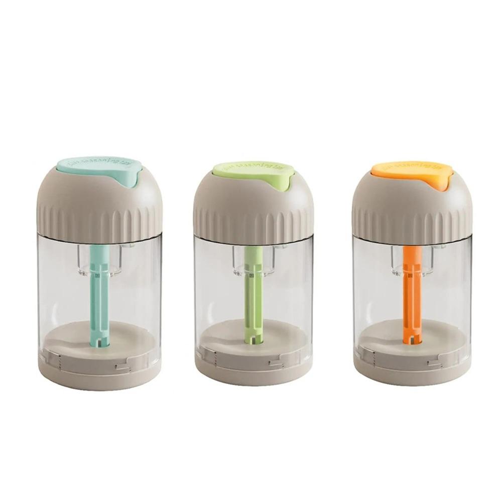 3Pcs Plastic Quantitative Salt Control Bottle Sealed Salt Jar Seasoning Can  for Home