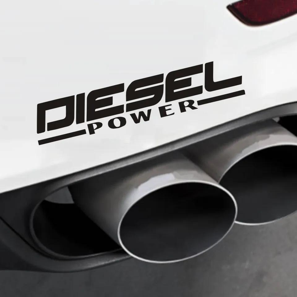 New Design Creative Car Sticker Diesel Powered JDM Car Decal Decorative Scratch Waterproof Decal Car Sticker, 20cm