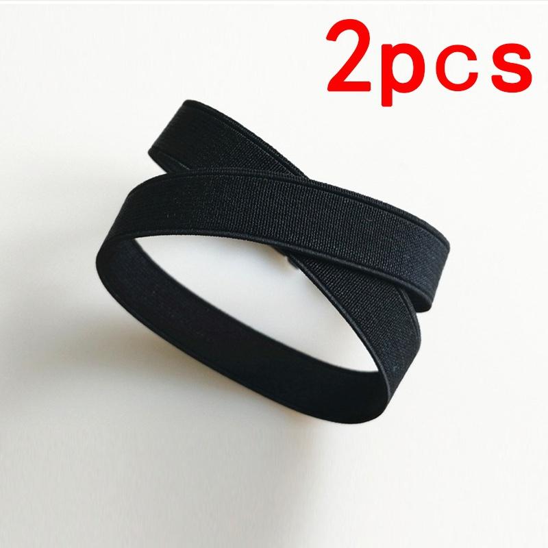 1 Pair High Heel Shoes Anti-Loose Straps High Elastic With Buttons Women High Heel Shoes Accesories