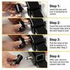 Trailer Lock 360° Rotating Lock Head 5/8" Lock Shank For Truck RV Yacht Carbon Steel Trailer Hitch Lock AUTO Accessories