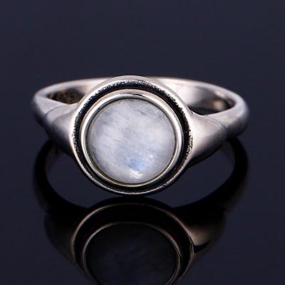 Nasiya Luxury Vintage Moonstone Rings CopperColor Jewelry Gemstones Rings For Women Anniversary Dropshipping 6