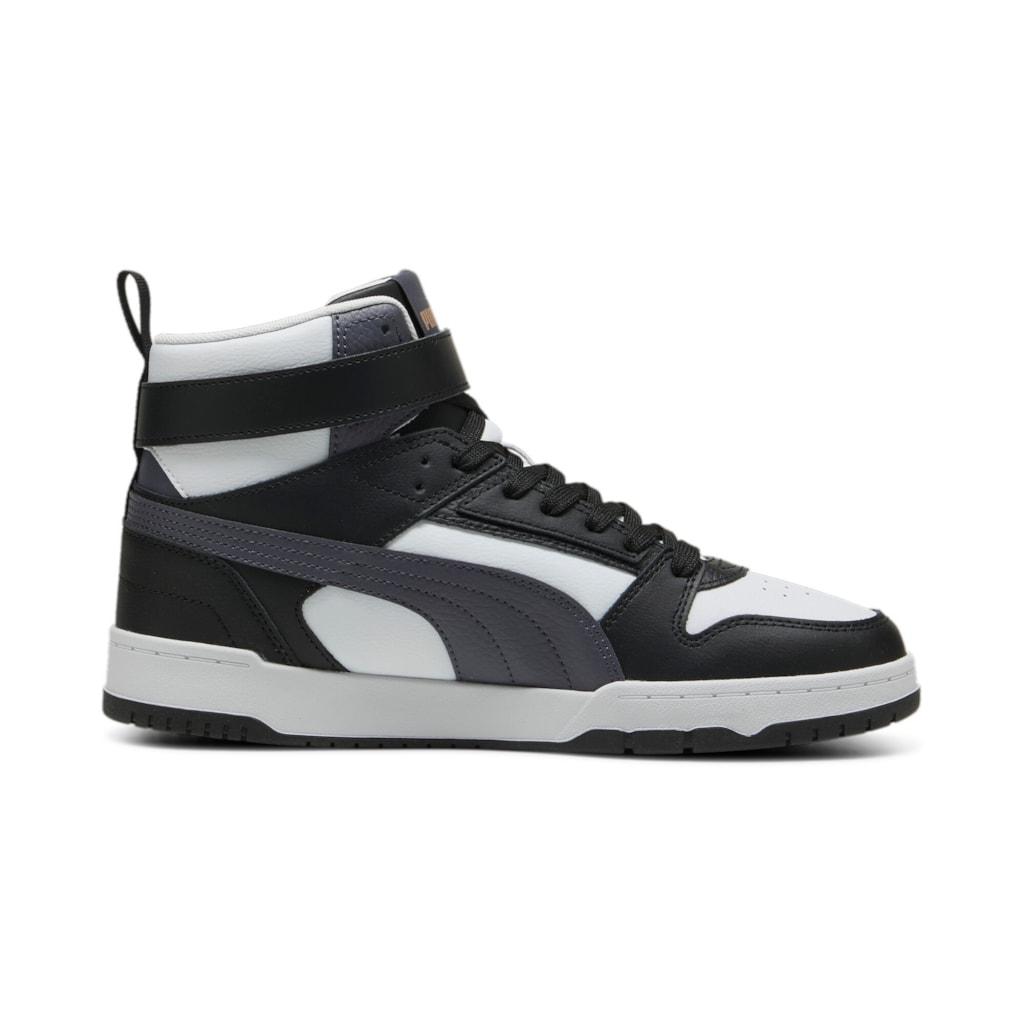 Sneakers da uomo Puma RBD Game alti alla caviglia in pelle neri (385839-32)