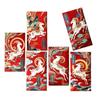 Chinese Style Goat Year Money Envelope Calligraphy Thickened Paper Lucky Red Pocket Blessing Words Traditional