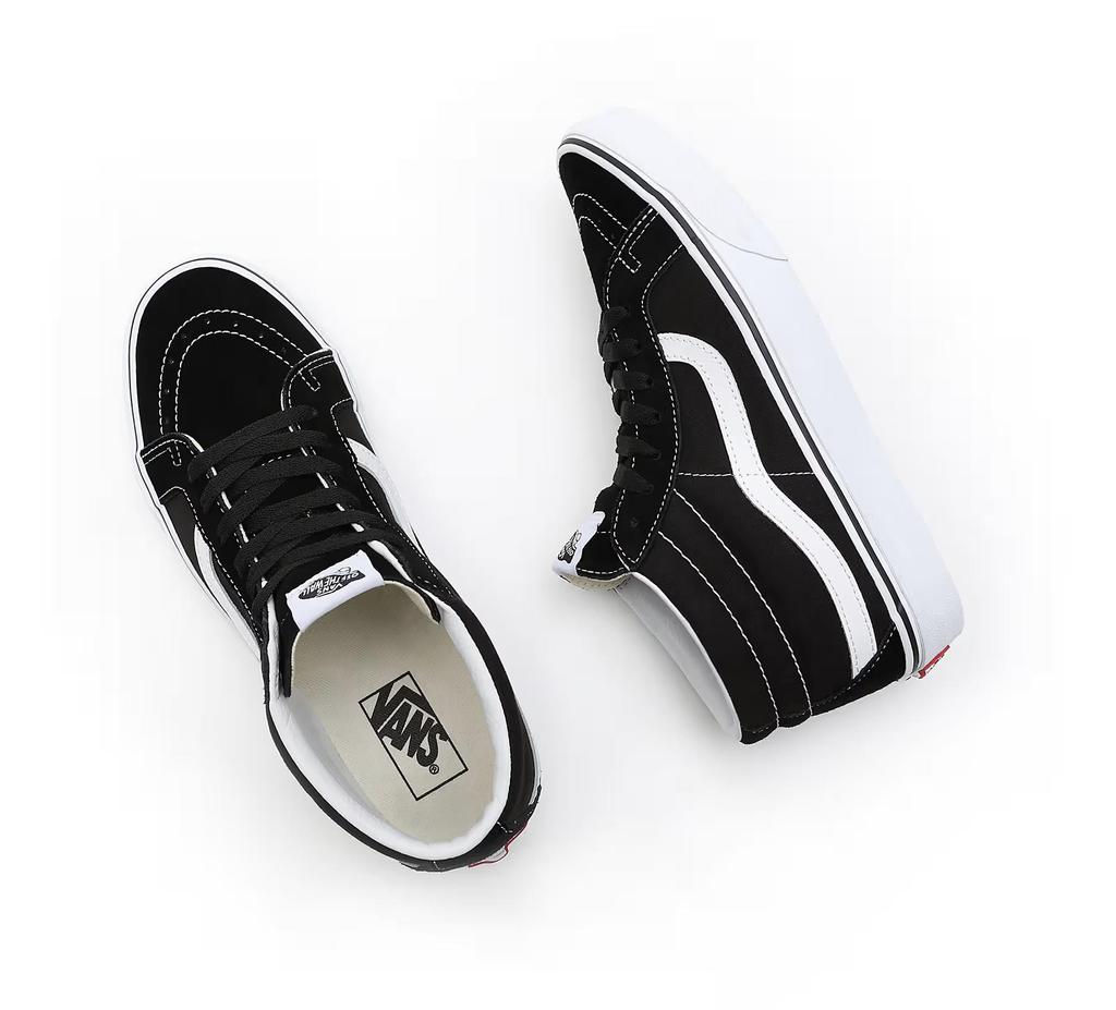 Vans Sk8-Mid Reissue sneakers suede-canvas upper black