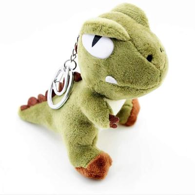 [BUYM] Dinosaur Stuffed Animal Keychain, Tyrannosaurus Rex Plush Toy, Cute Plush Bag Charm, Hanging Toy, Dinosaur Keychain, Birthday Gift