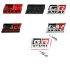 1Pcs 2.8cm 3D Mate GR Logo Car Steering Wheel Panel Emblems Badge Sticker For GR Sport Interior Decals