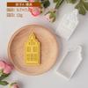 European Retro Architecture Cookie Cutters Amsterdam Buildings Shape DIY Biscuit Stamp Fondant Embosser Cake Decorating Tools