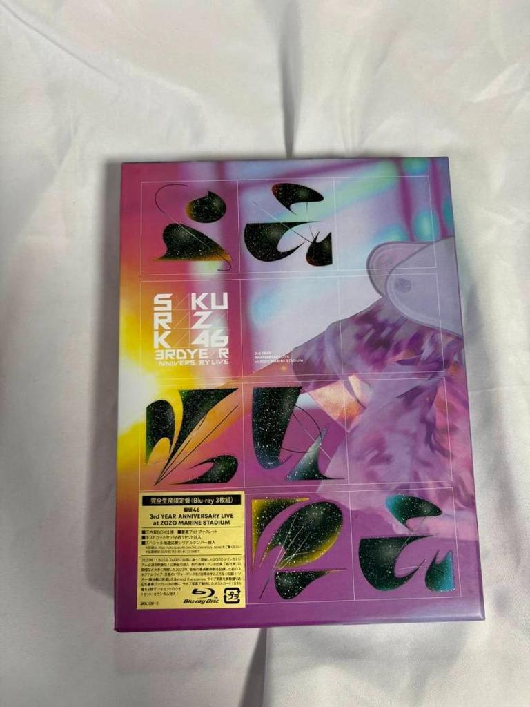 [USED] Sakurazaka46 3rd YEAR ANNIVERSARY LIVE (Limited Edition)
