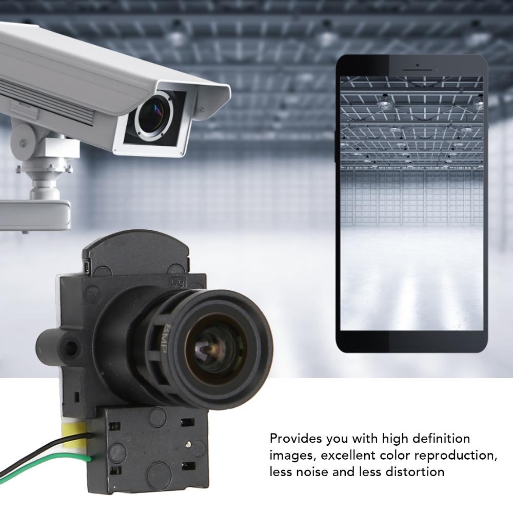 6mm F1.0 Fixed Focus Lens Less Noise and Distortion Security Camera Lens 8MP HD Camera Lens CCTV