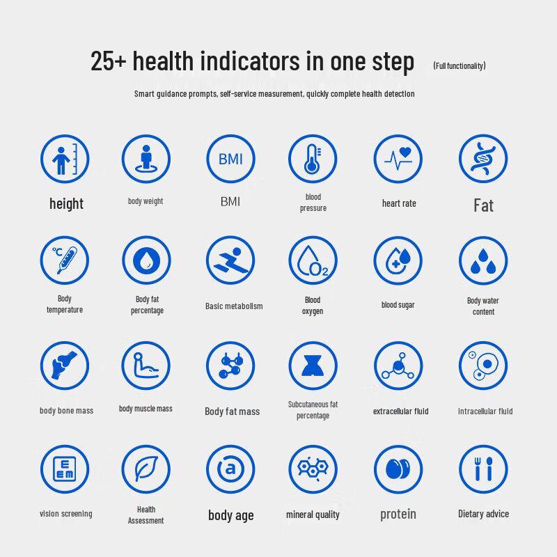 SHANGHE Smart Ultrasonic Height & Weight Scale (CN version)