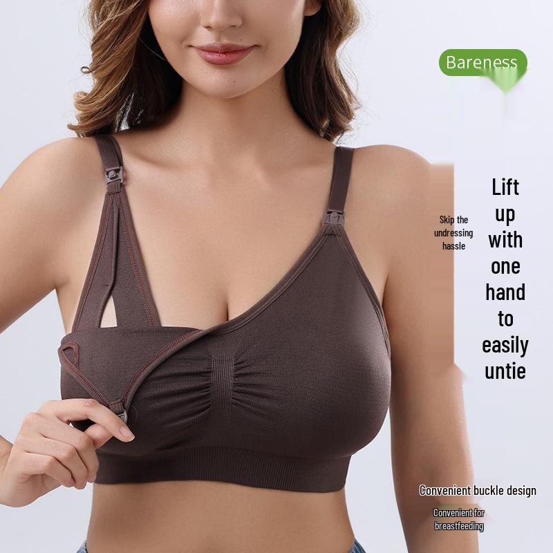 Hands-Free Breast Pumping Bra for Nursing, Breathable Maternity and Breastfeeding Support
