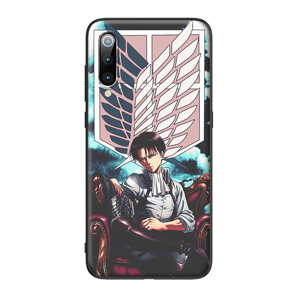 GX25 Attack On Titan Levi mykt silikondeksel for Redmi Note 4X 5 5A Prime 6 6A 7 7A 8 8A 8T 9 9A 9C 9S Pro Lite