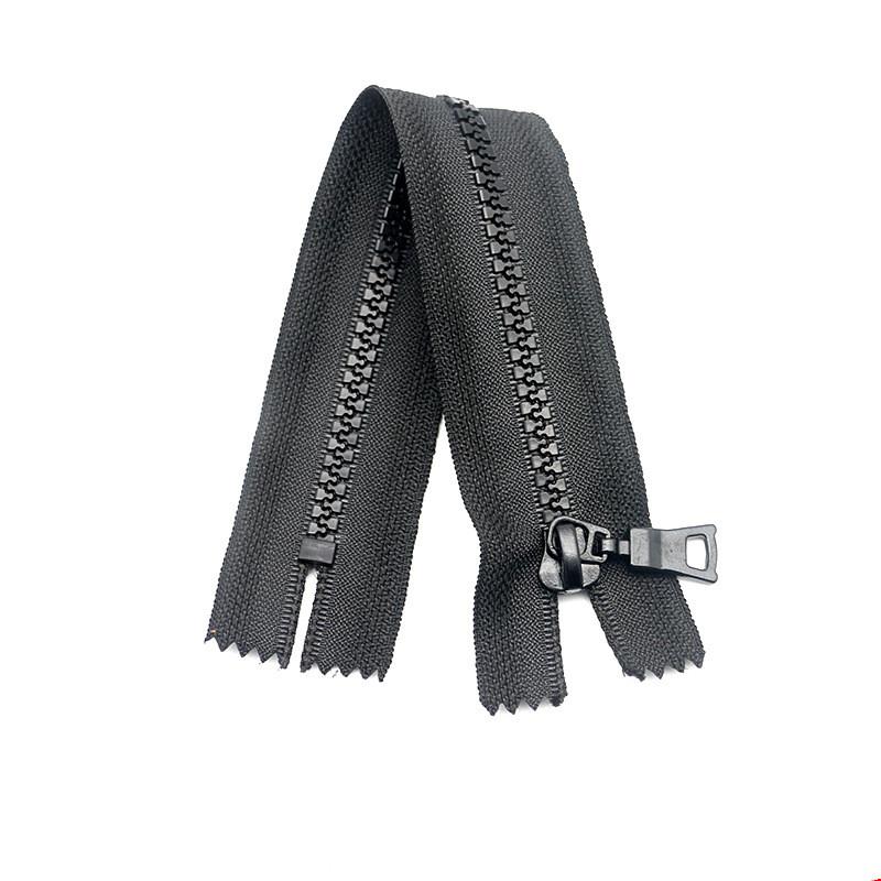 1Pcs 5# 20cm Resin Zippers Open-End Auto Lock ECO colorful plastic Nylon Coil zipper for Sewing clothes Clothing garment