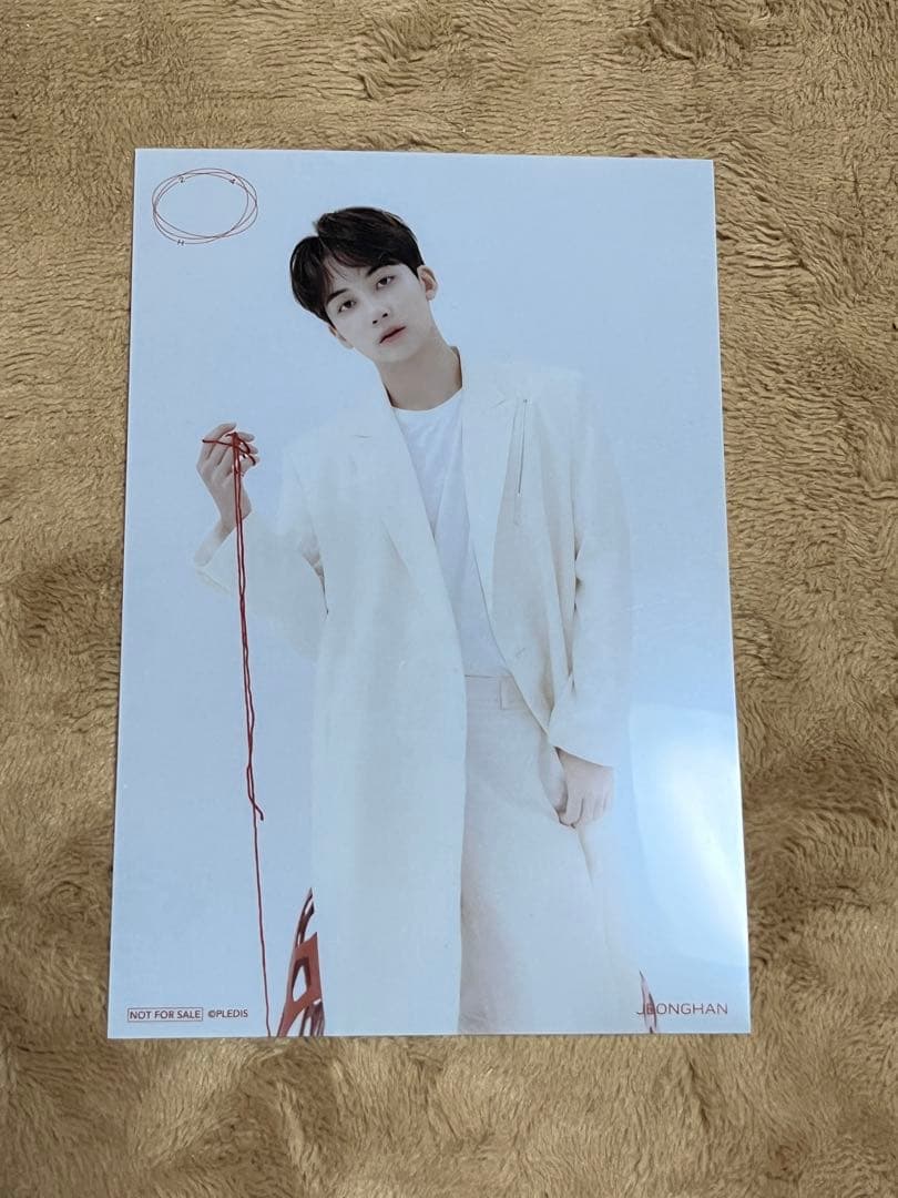 [USED] SEVENTEEN (Seventeen) 24H Tower Records Clear Postcard - Jeonghan